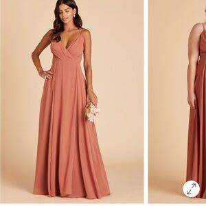 BIRDY GREY KAIA dress 
Color: terracotta